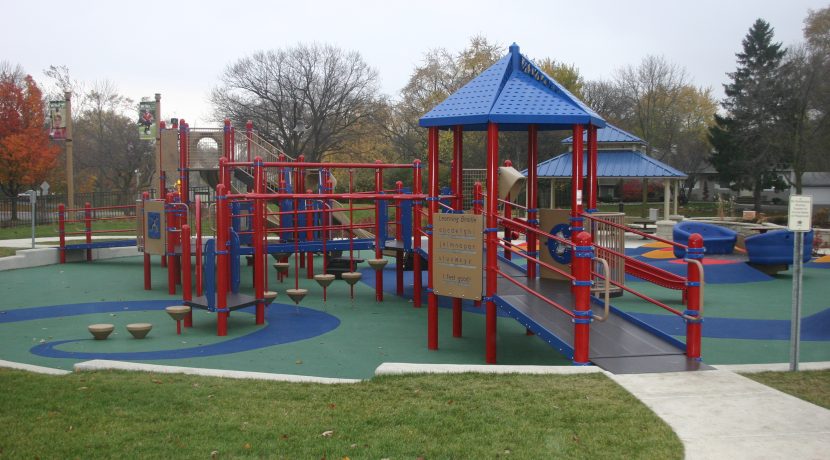 Accessible Ramped Play Structure