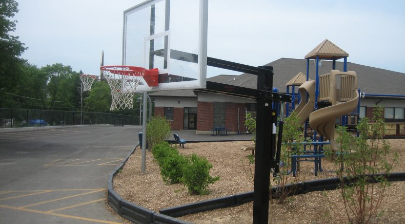 PW Athletic Adjustable Basketball Hoop