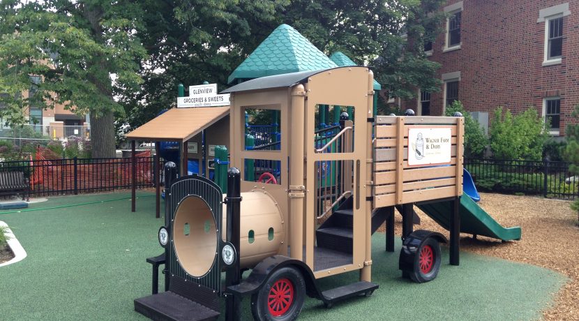 Jackman Park Playground in Glenview, IL