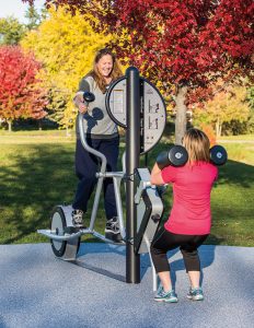 HealthBeat Elliptical and Squat Press