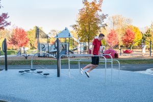 HealthBeat Parallel Bars and Balance Steps