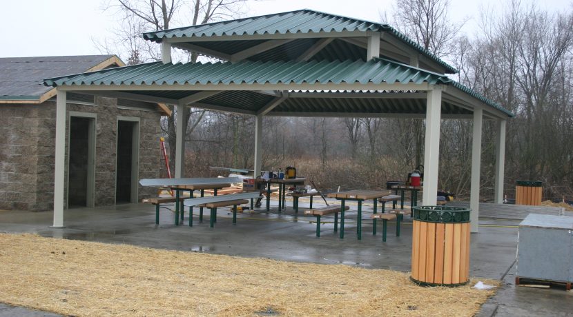 Americana Building Products Steel Hip Roof Shelter