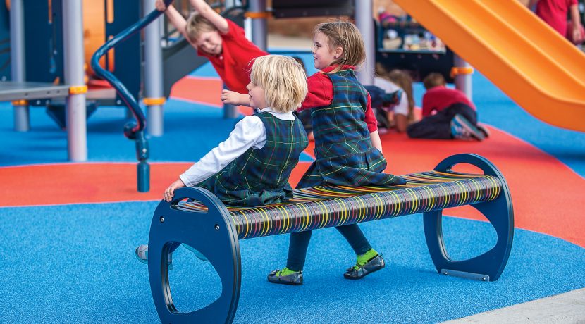 Landscape Structures Kaleidoscope Bench