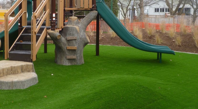 Mounds in PlayBound TurfTop Playground Surfacing