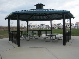 Americana Steel Park Shelter