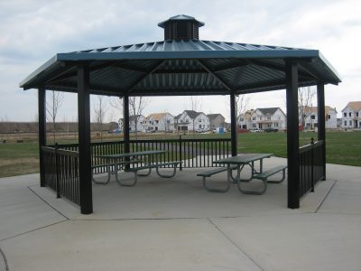 Americana Steel Park Shelter