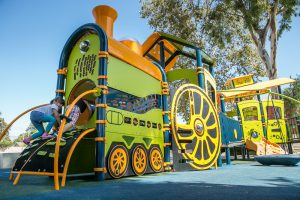 Landscape Structures Train-Themed Playground
