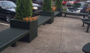 Wabash Valley Bench and Planter Combinations