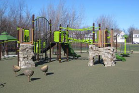 Silverwood Glen Park Playground in Winfield, IL