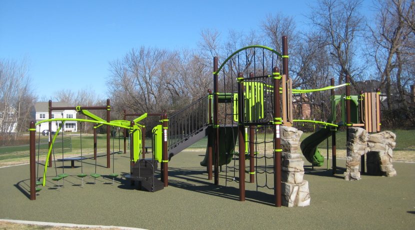 Silverwood Glen Park Playground in Winfield, IL