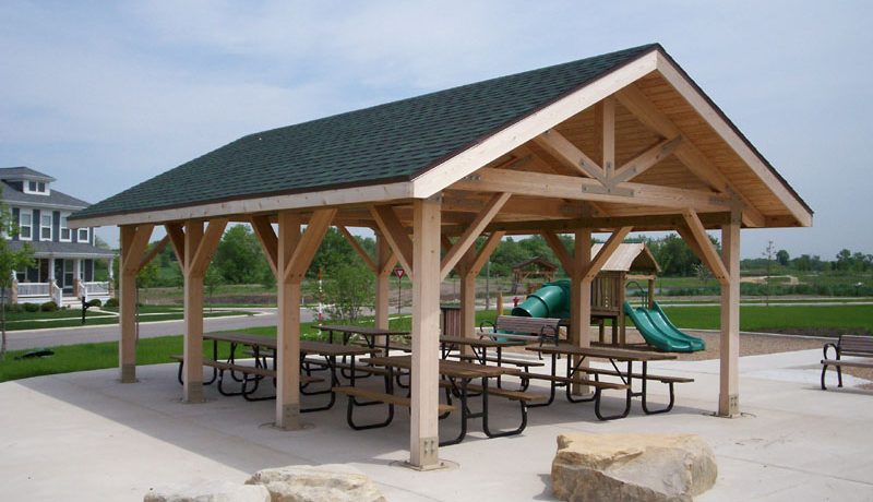 Cedar Forest Products Wood Shelter