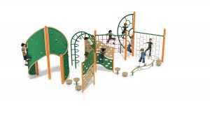 Landscape Structures Sample Structure for Ages 5-12