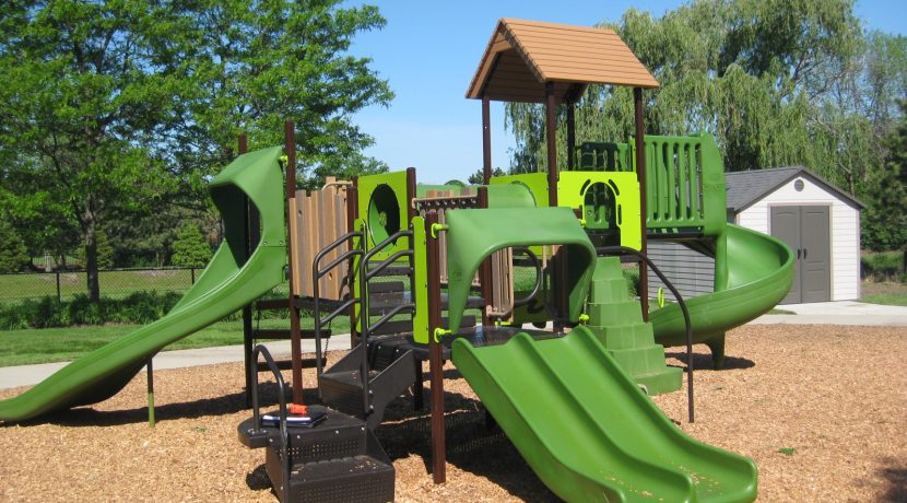 Playground at Allstate Little Hands Child Development Center in Northbrook, IL