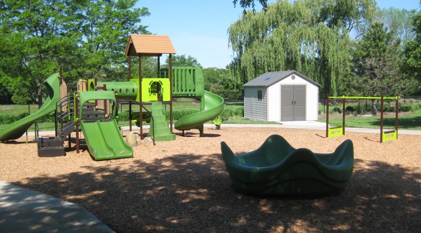 Playground at Allstate Little Hands Child Development Center in Northbrook, IL