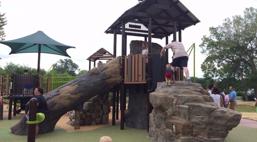 SEBA Park Playground in South Elgin, IL
