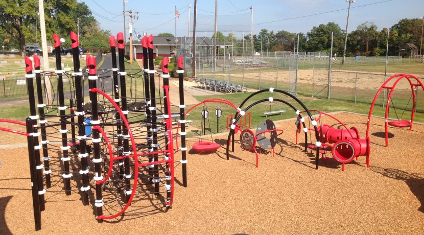 Playground at Assumption Catholic Church is St. Louis, MO