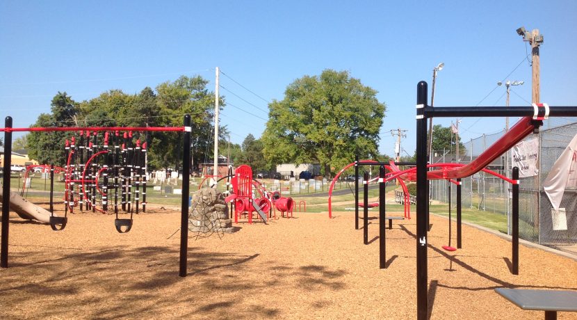 Playground at Assumption Catholic Church is St. Louis, MO