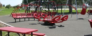 Playground at Virginia Elementary School in Virginia, IL
