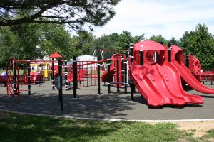 Playground at Virginia Elementary School in Virginia, IL