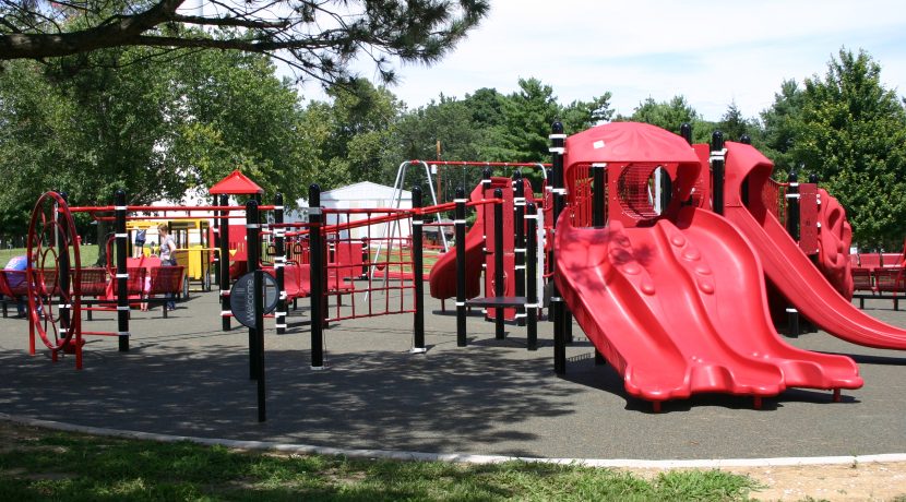 Playground at Virginia Elementary School in Virginia, IL