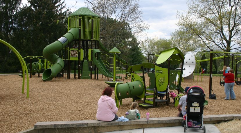 Lions Park Playground in East Dundee, IL