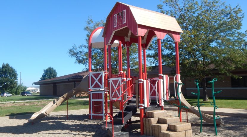 Lake Prairie School Playground in Lowell, IN