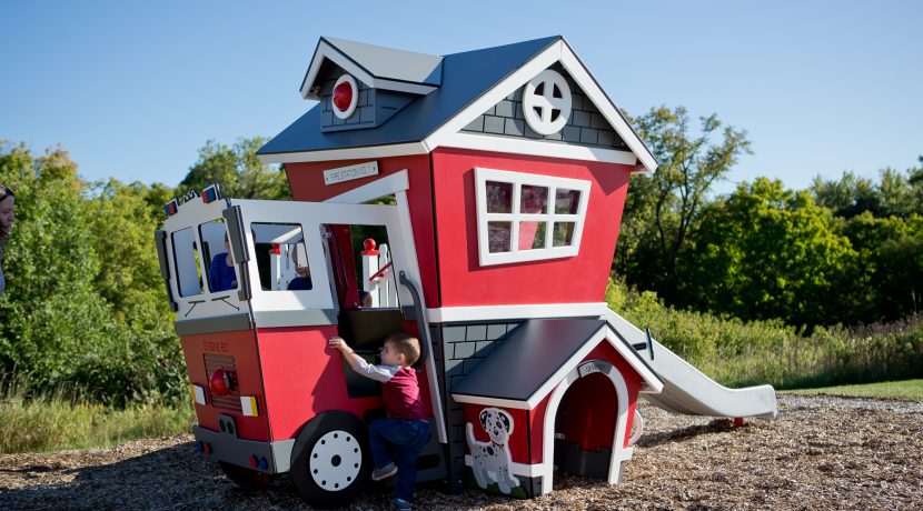 Landscape Structures SmartPlay Fire Station Play Structure