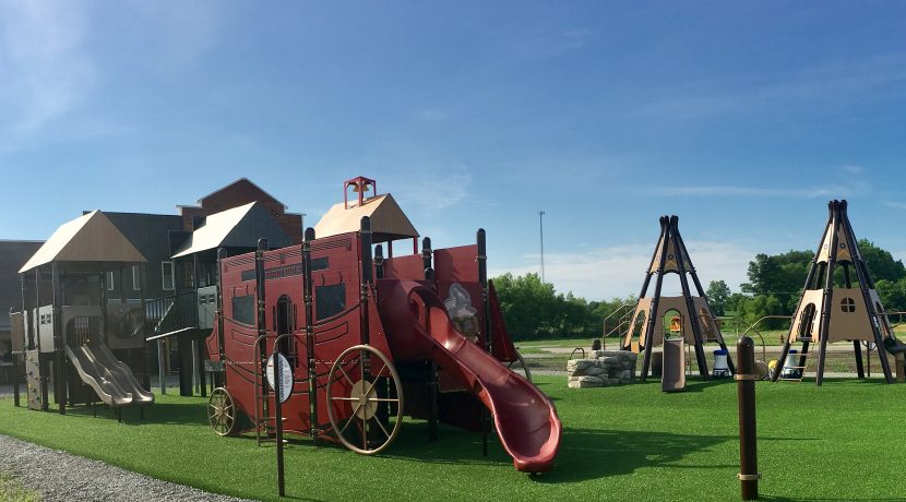 Rest Up Camping & RV Corral Playground in Grayville, IL