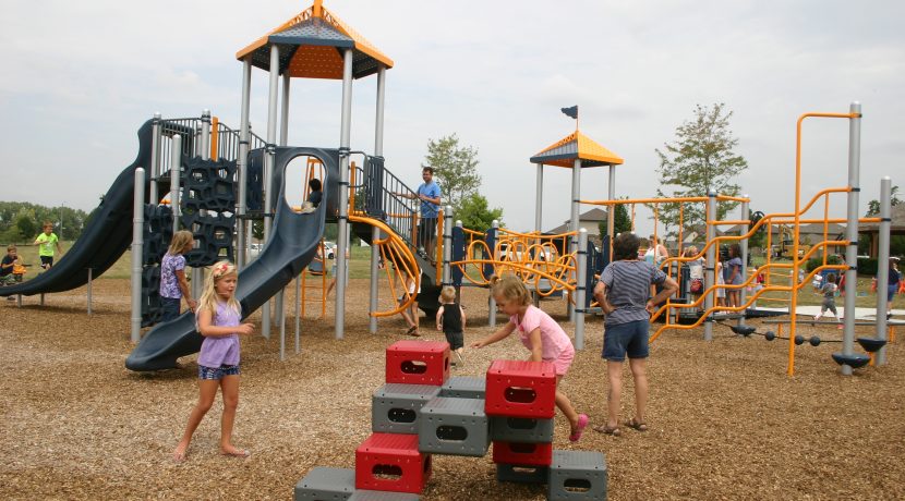 Prairie Ridge Park Playground in New Lenox, IL