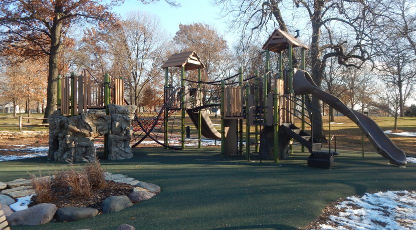 Spring Rock Park Playground in Western Springs, IL