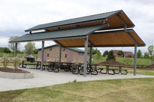 Shelter at Kaper Park in Cary, IL