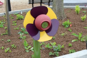 Flower Talk Tube at Kaper Park in Cary, IL