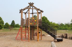 Custom Tree House Play Structure at Heritage Park in Homer Glen, IL