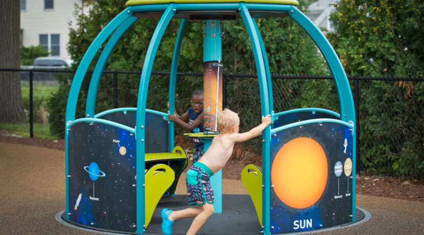 We-Go-Round at LaPark Playground in LaPorte, IN