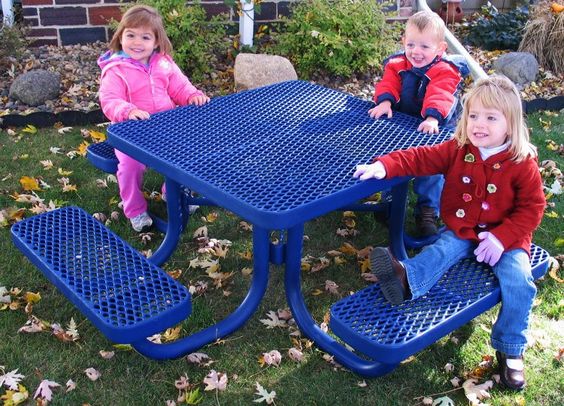 Kids-Size Picnic Table