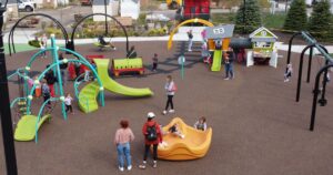 Village Green Park in Bourbonnais