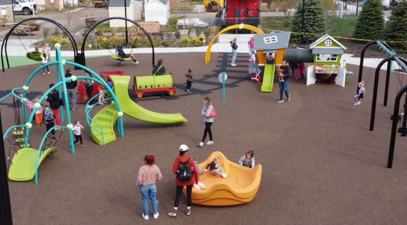 Village Green Park in Bourbonnais