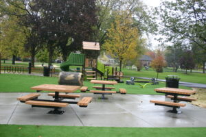 Plunkett Park in Elmhurst