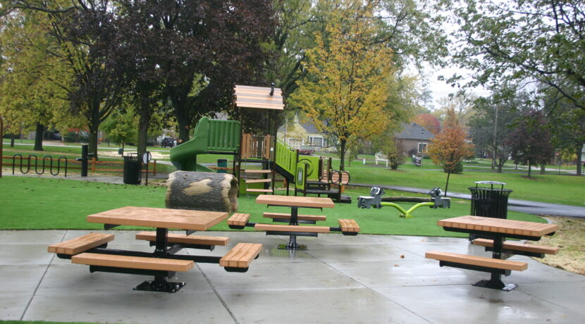 Plunkett Park in Elmhurst