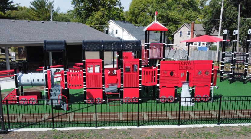 Depot Park in Forrest