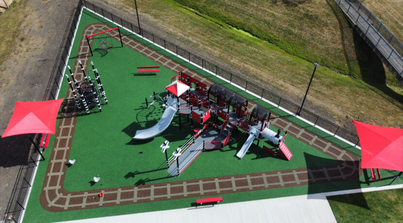 Depot Park in Forrest