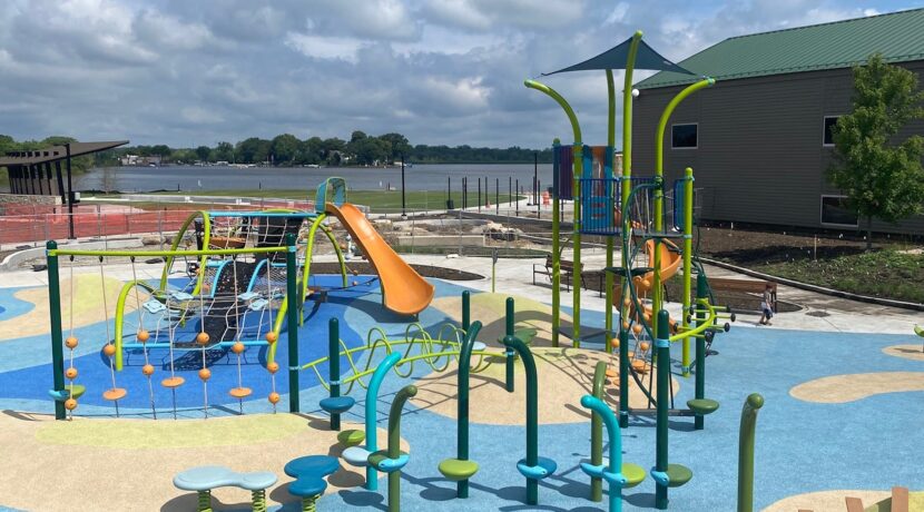 Lakefront Park in Fox Lake