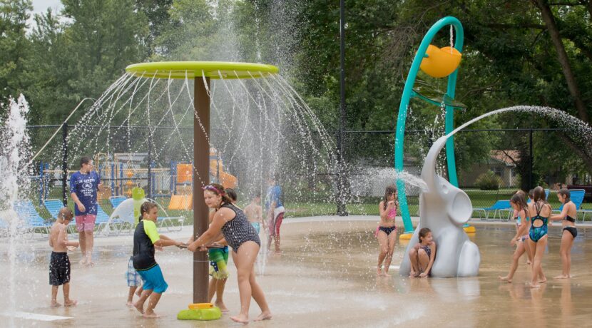 Kingsbury Park District Splash Pad
