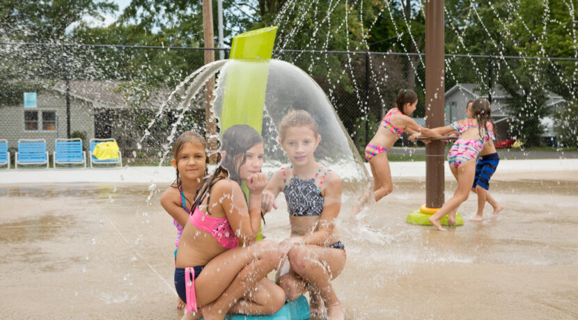 Kingsbury Park District Splash Pad