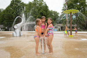 Kingsbury Park District Splash Pad