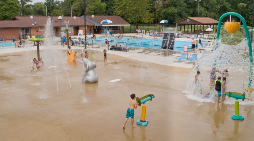 Kingsbury Park District Splash Pad