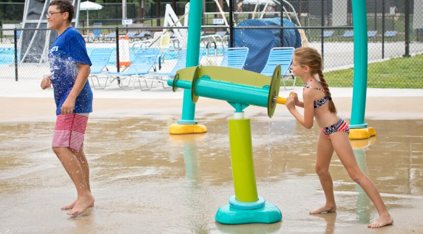 Kingsbury Park District Splash Pad