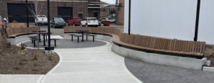 Pocket Park in Rochelle